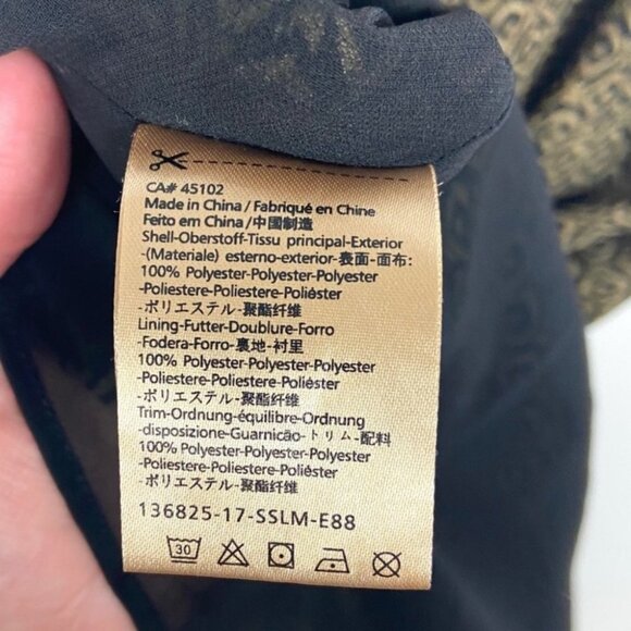 Maison Scotch Soda Silky Feel Printed Summer Dress‎ Size XS Brown Animal Boho - Picture 7 of 8